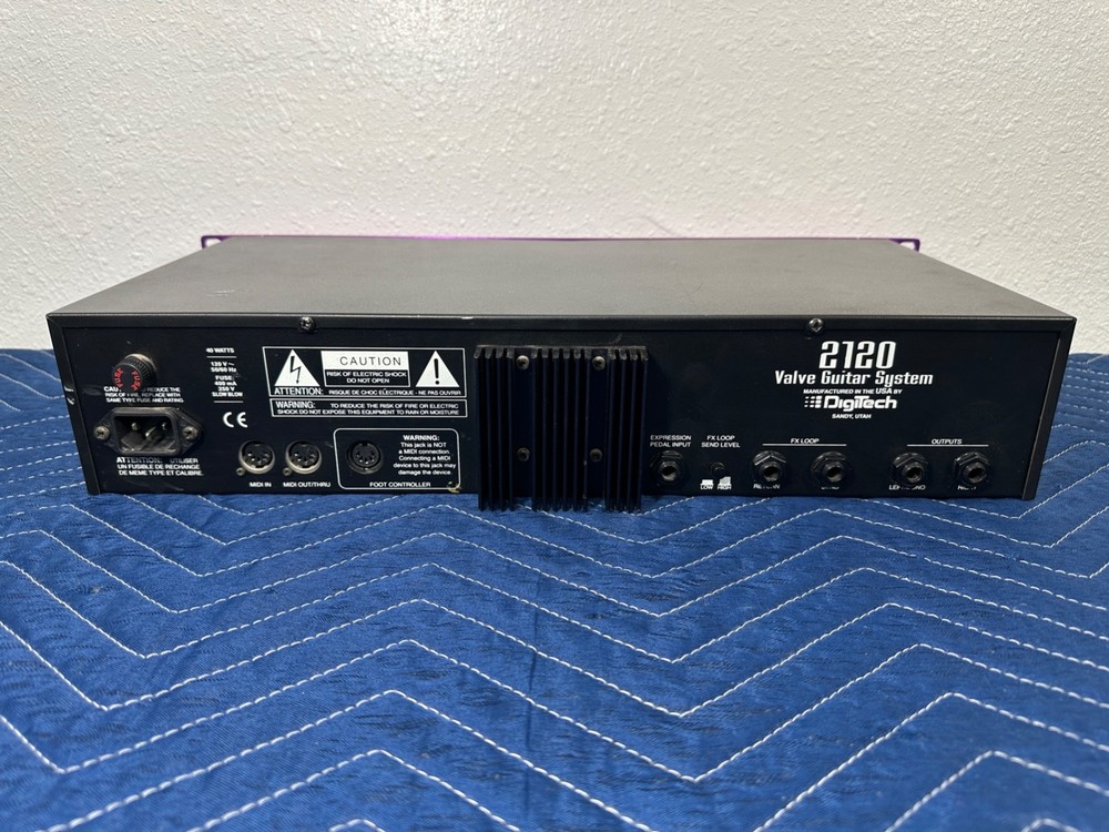 DigiTech 2120 Guitar Processor Advanced Multi-Effects Rack Unit