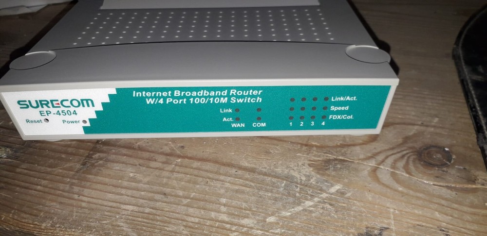 SURECOM EP-4504 BROADBAND INTERNET ROUTER