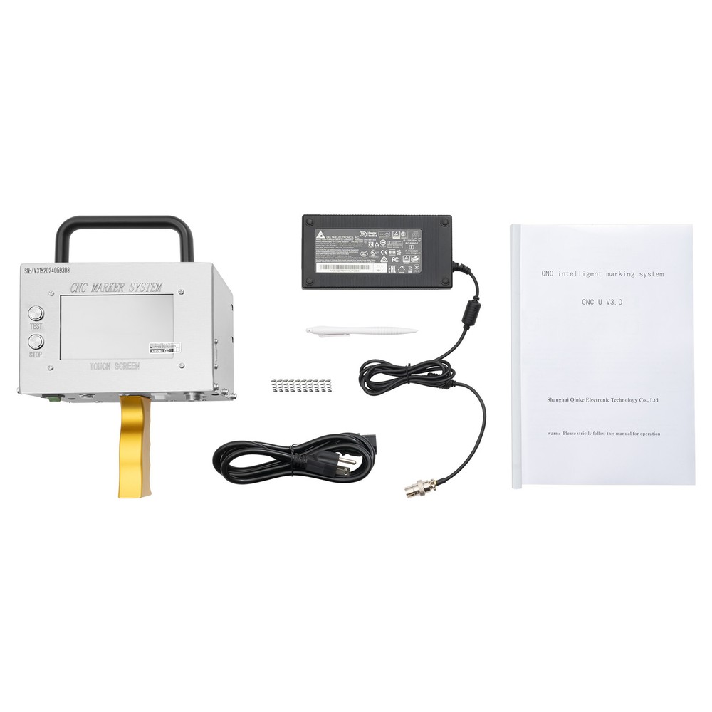 Portable Dot Peen Marking Machine Metal VIN Code Engraving Printer Touch Screen