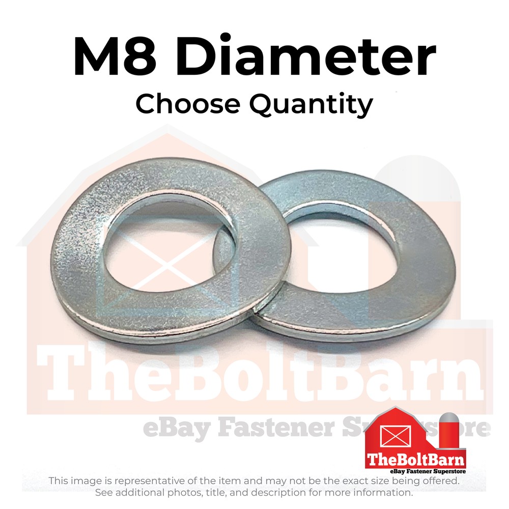 M8 Class 12 Wave Spring Washers Plain (Pick Quantity)
