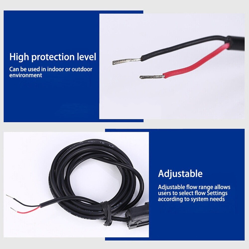 Water Paddle Flow Switch Flow Sensor For Heat Pump Water Heater Air Conditioner