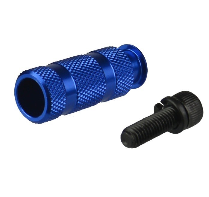 Aluminum Extended Side Handle For Ruger PC, Anodized Blue Finish