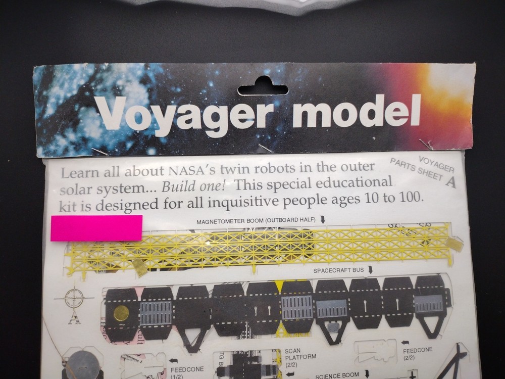 Vintage Voyager Model Science Kit Never opened