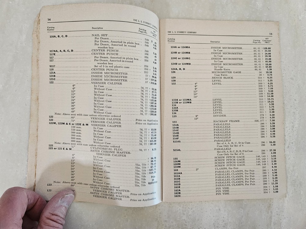 Starrett Precision Tools: Precision Ground Flat Stock Hole Saws (Feb 9, 1959)