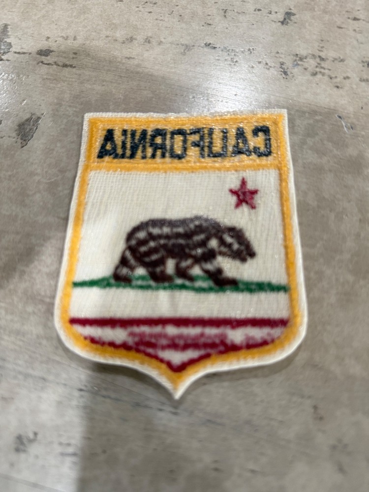California Brown Bear Patch..NEW