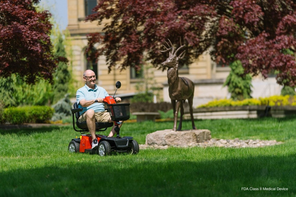 Rascal Conquest 4-Wheel Scooter, Mid-Size & Durable, Easy Disassembly