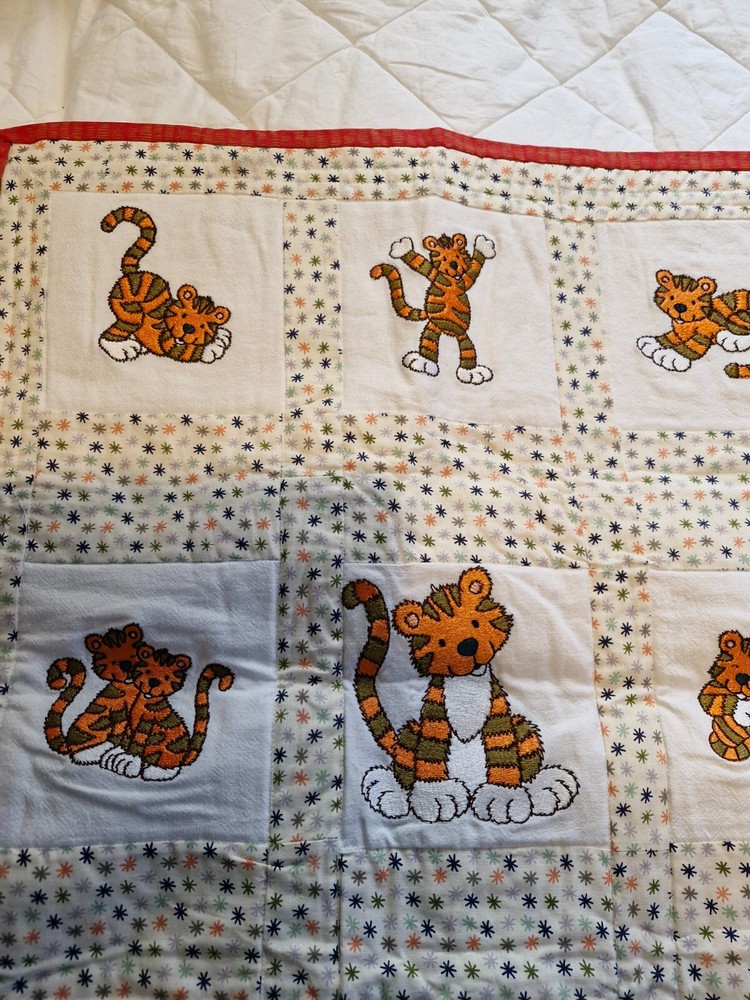 Embroidered blanket with unique design. A real one off purchase.