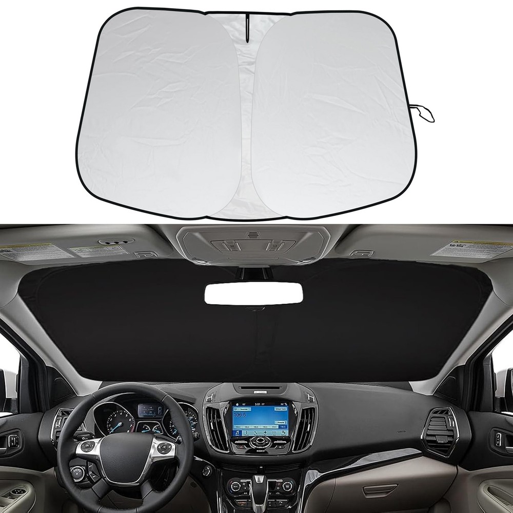 For Ford Escape 2013-2019 Car Windshield Sunshade Rays Block Foldable Protector