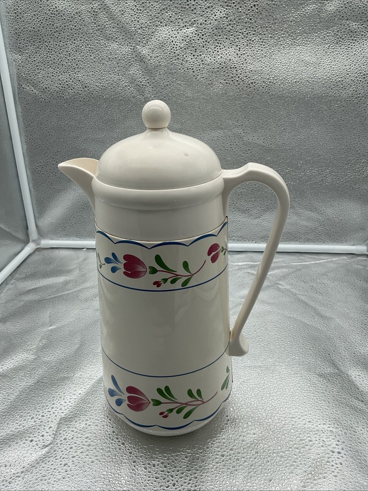 Nikko Avondale Pattern Coffee Pot-interior Stains