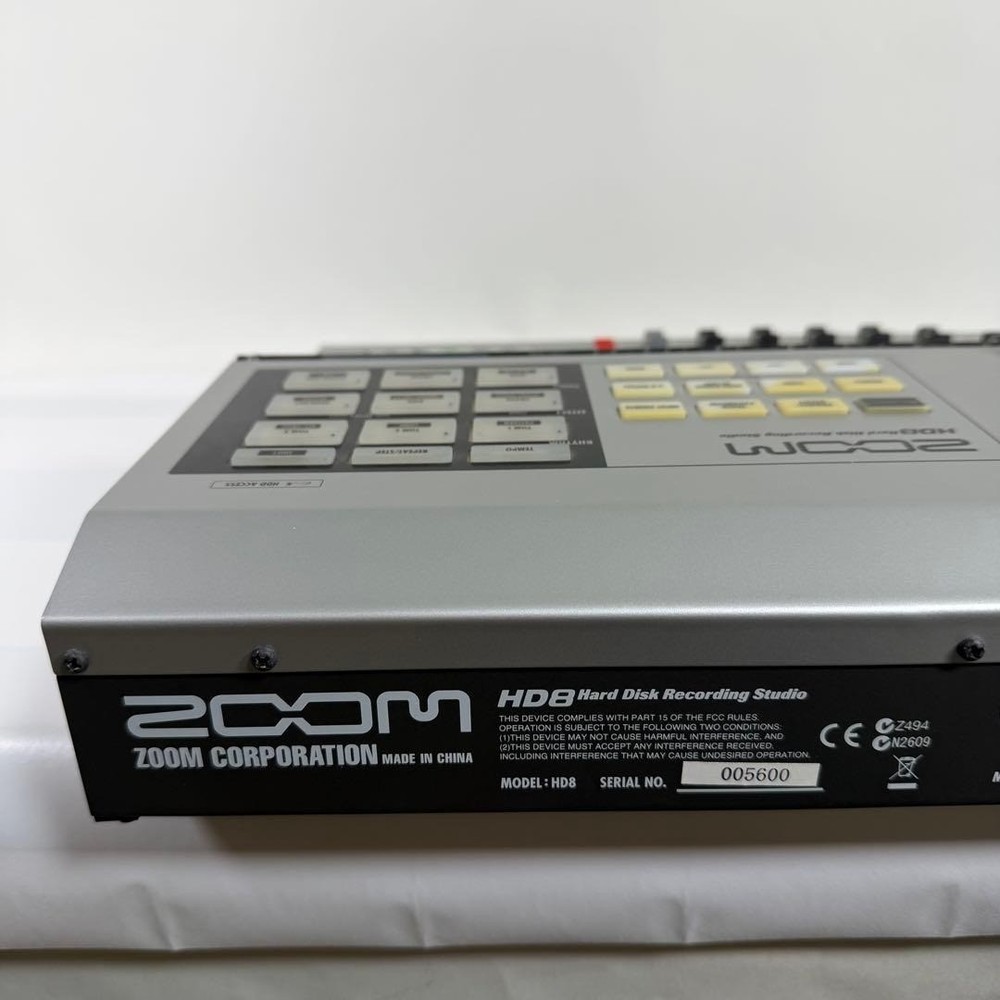 Zoom HD8 Hard Disk Multitrack Recorder MTR Digital Studio | USED