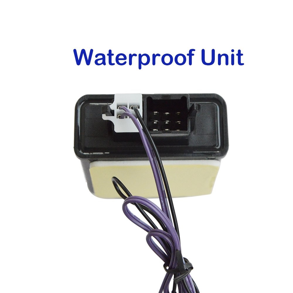 Motorcycle Alarm System with Remote Start Stop Engine, Super Waterproof Unit ...