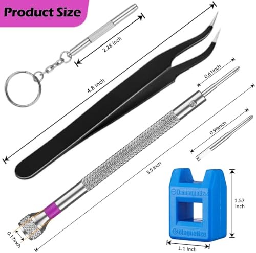 13PCS Professional Watch Screwdriver Set, Micro Precision Screwdriver