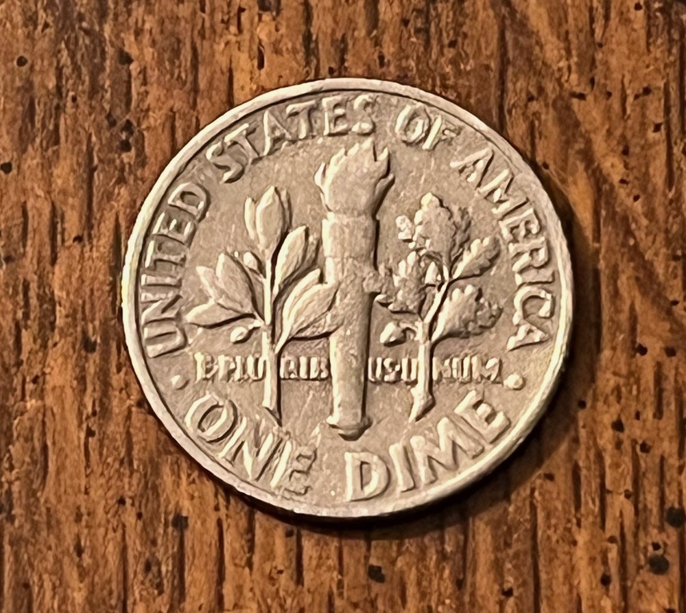 1968 Rare No Mint Mark Dime potential several mint errors