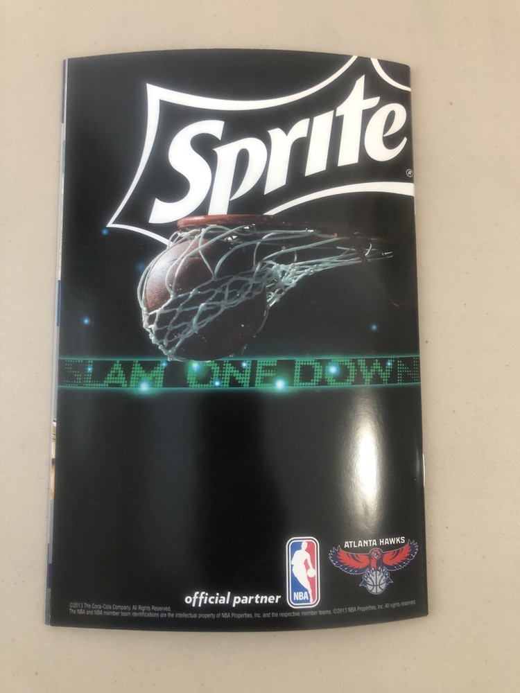 Atlanta Hawks 🏀 Inspiration Night Program 🏀 12•6•13 Vs Cavaliers