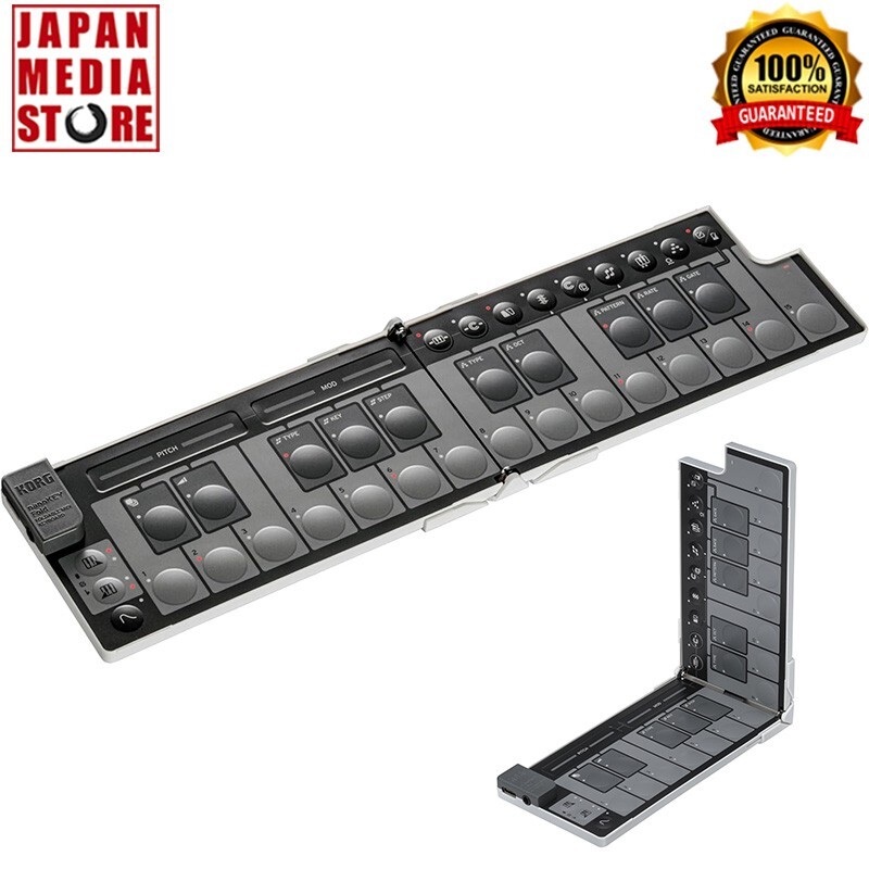 Korg nanoKEY Fold White Foldable Midi Keyboard Brand NEW