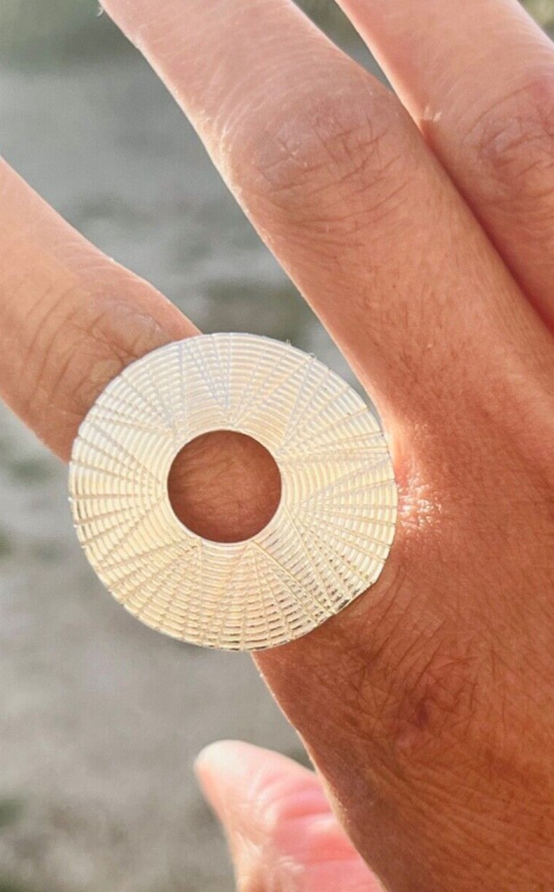 Handmade Ring Sterling Silver 925 Free Size