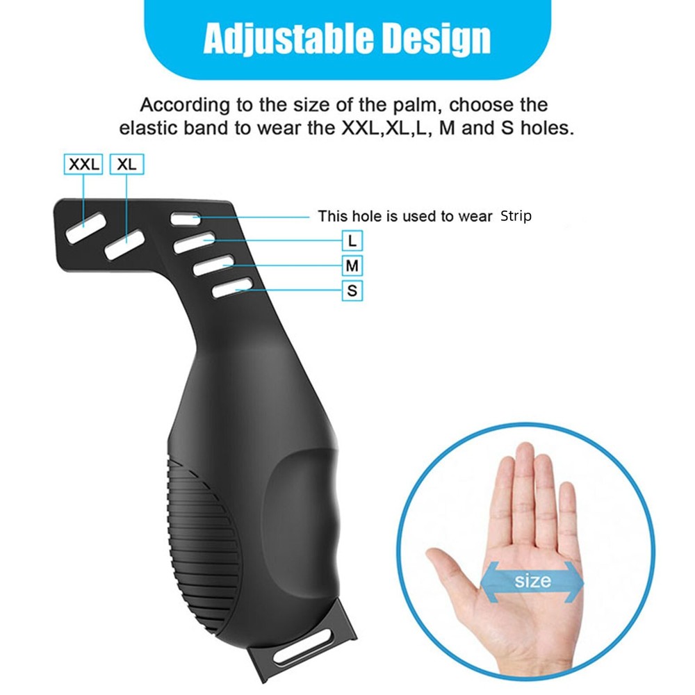 Controller Grip Protective Cover With Buckle Adjustable Wrist Strap for Quest 2