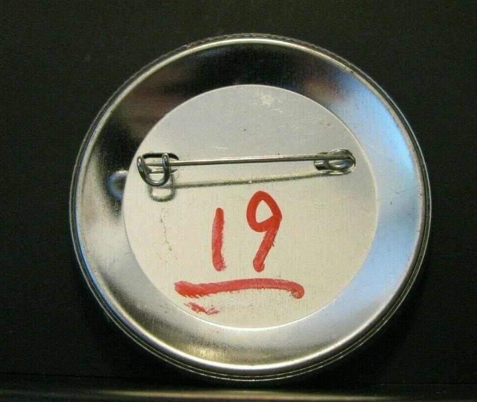 Northwest Rock Busters Safety Briefing HCEA Construction Pin Back Button 2010