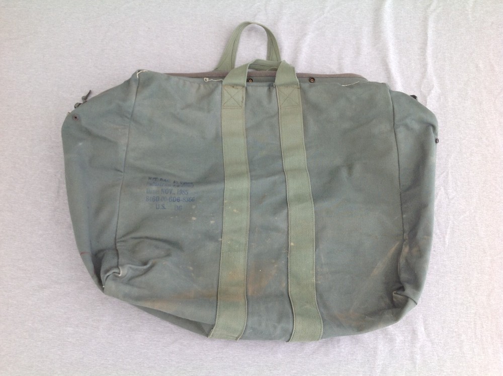 USAF Kit Bag Flyer, Dated 1985 Duffel Bag
