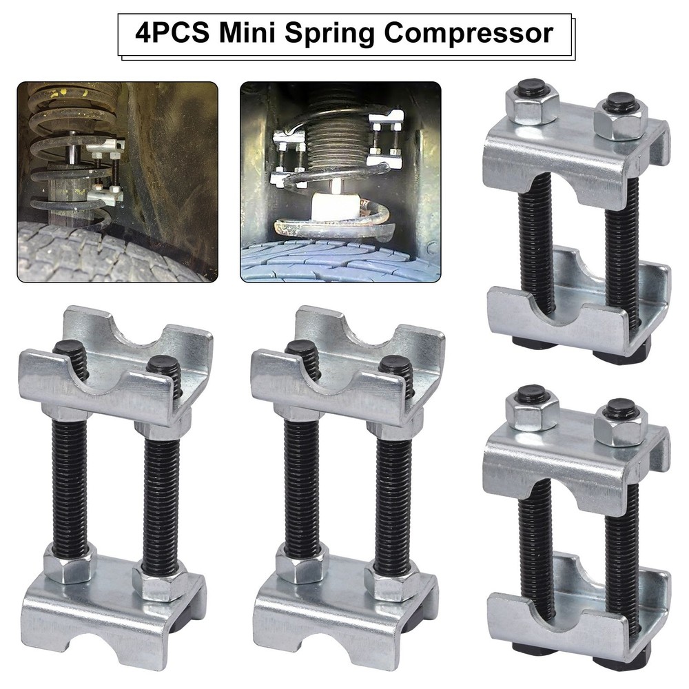 4pcs Set 2 Way Adjustable Lift Or Lower Spring Spacer Coil Spring Compressor New