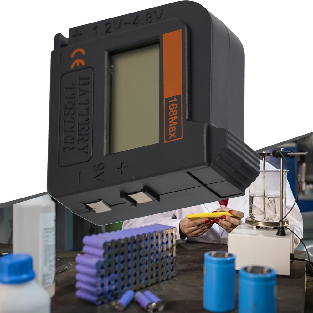 Practical Battery Tester Portable Digital Battery Digital Display Screen