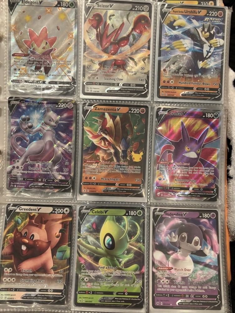Pokemon Cards In Binder