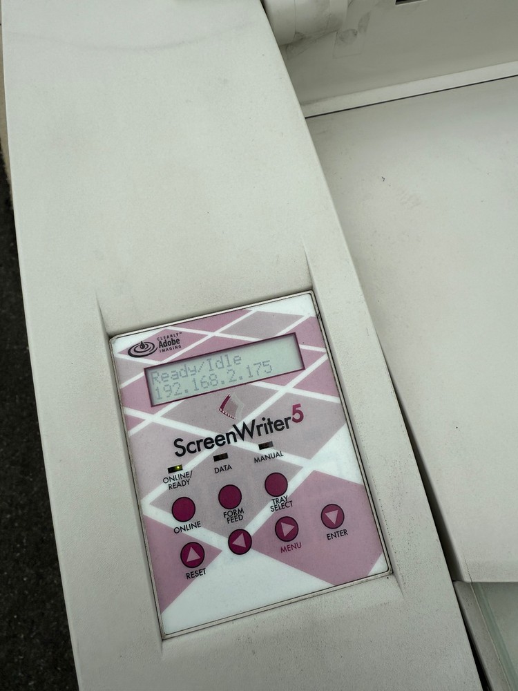 Xante Screenwriter 5 (Missing Fuser)