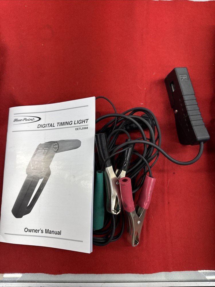 Blue Point EETL5568A Blue & Black Digital Timing Light