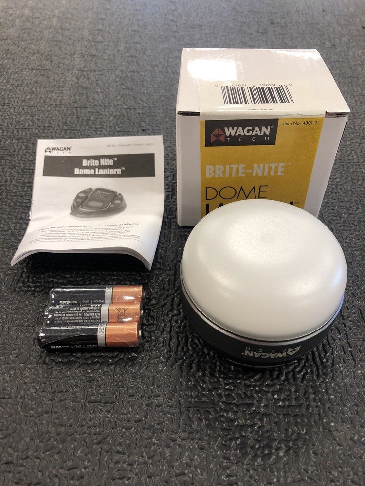 Wagan LED Brite-Nite Dome Lantern Flashlight New in Box