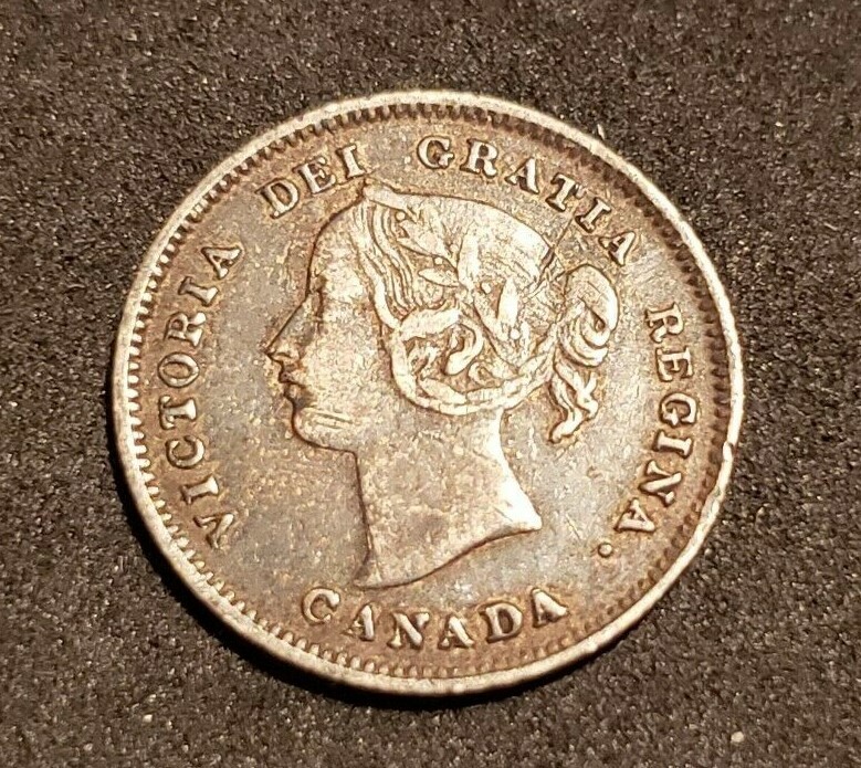 1901 Canada Silver Five Cents