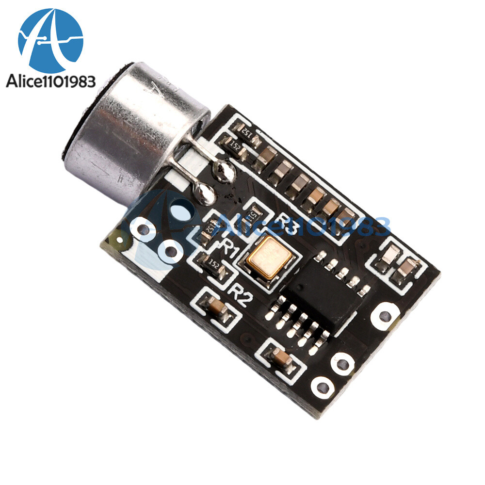 Wireless Microphone MIC FM 10dBm transmitter module support Dual-channel Stereo