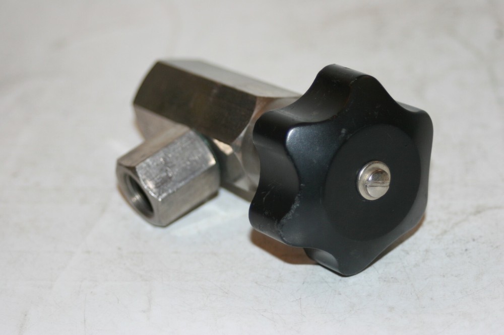 1/4” FNPT Monel Angle Needle Valve Unknown Mfg