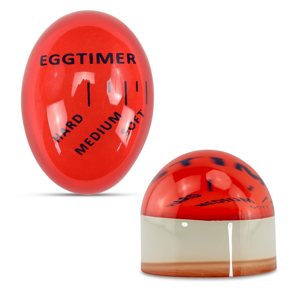 Egg Timer Color Changing for Soft or Hard Boiled Eggs 2 Pcs