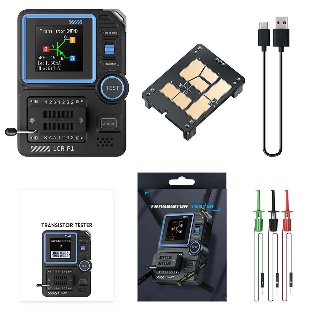 Precise Control Transistor Tester for Voltage Regulator Diodes Measurement
