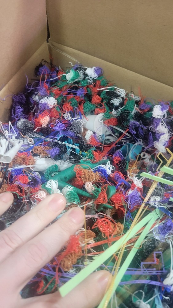 7lb Net Weight Of PLA Plastic Scrap