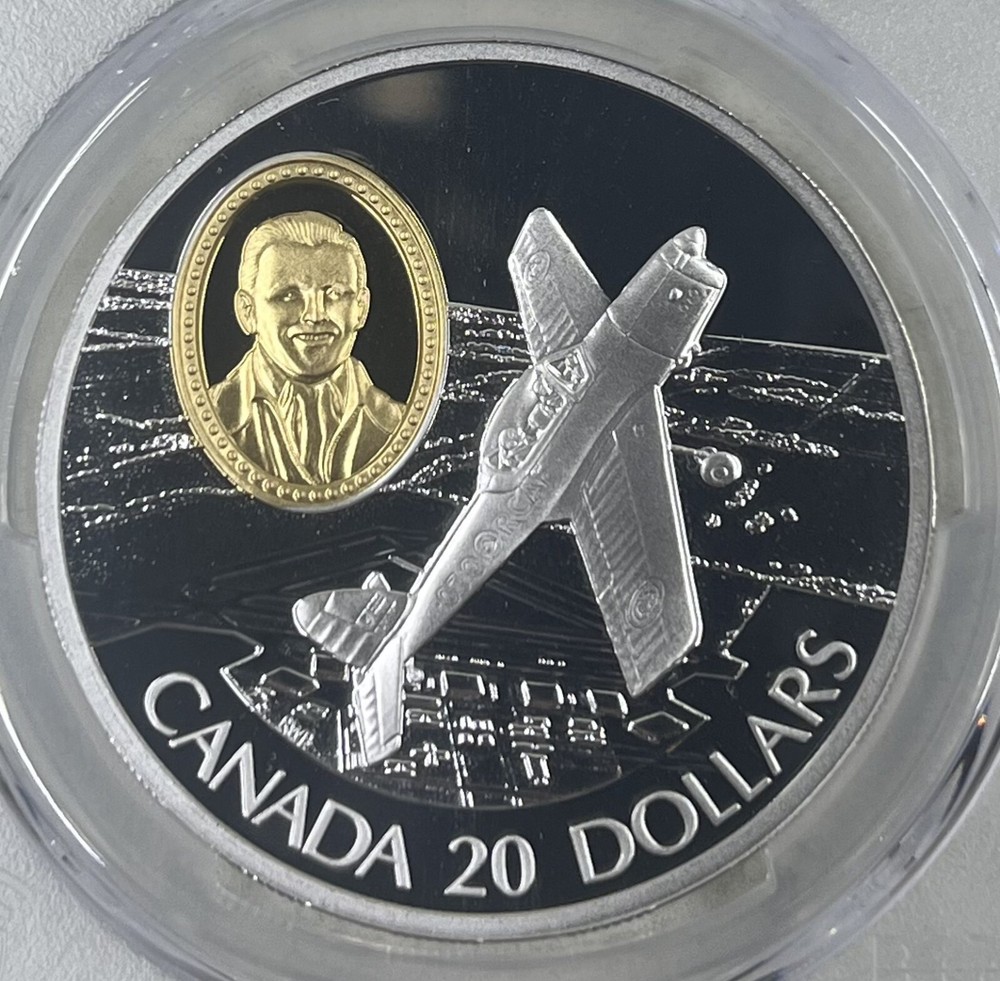 1995 $20 PCGS PR70DCAM Canada Chipmunk