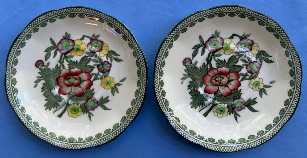 Two Royal Albert Canton Saucers England