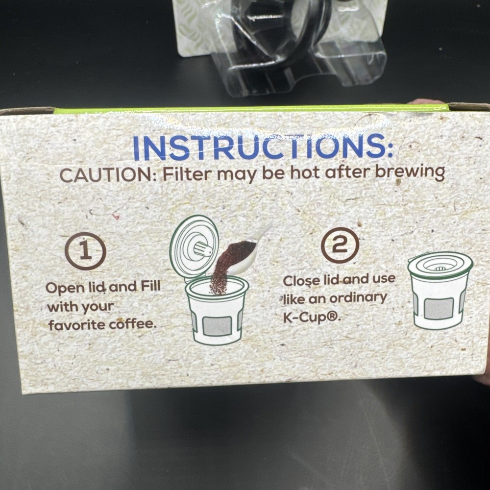 2pkPerfect Pod Single Serve Value Pack Reusable Filter Cup & EZ-Scoop For K-Cup