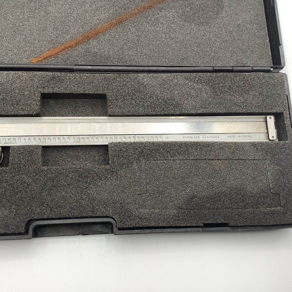 Vintage Phase II 920-216 Dial Caliper with Case Shock Proof