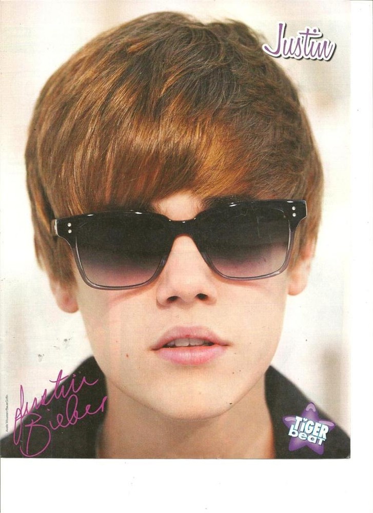 Justin Bieber, Full Page Pinup