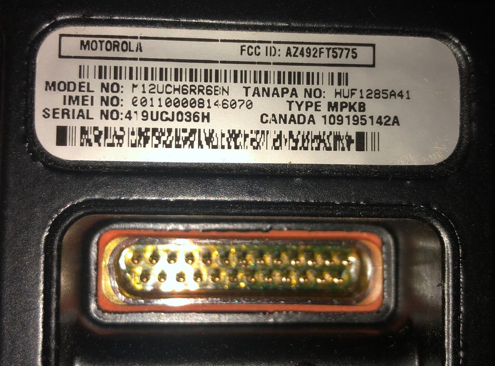 NOS MOTOROLA NEXTEL TRANSCEIVER BASE M12UCH6RR6BN