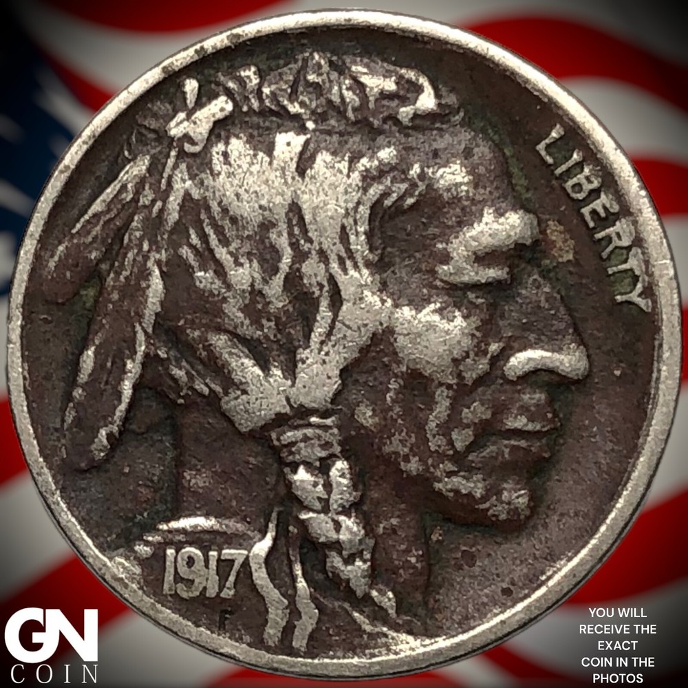 1917 D Buffalo Nickel Y1905