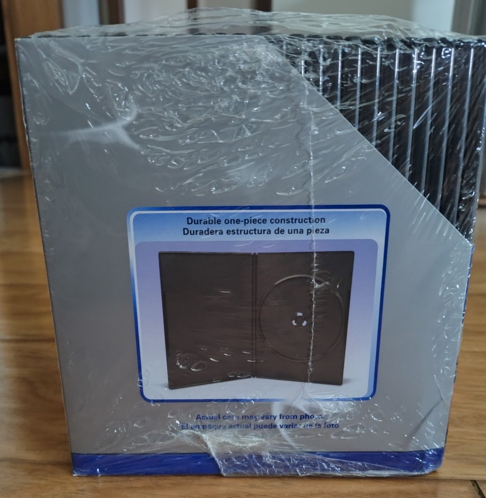 50 x CD DVD Trim Cases - Slimline