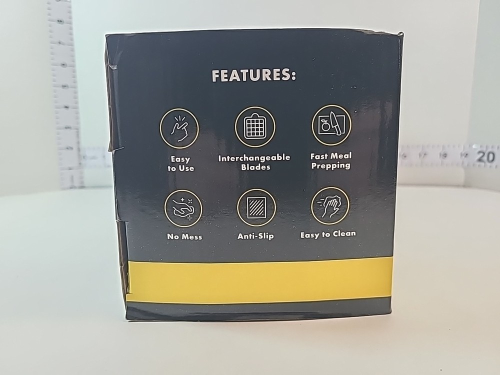 Shaq Multipurpose Vegetable Chopper With Five Different Blades And More