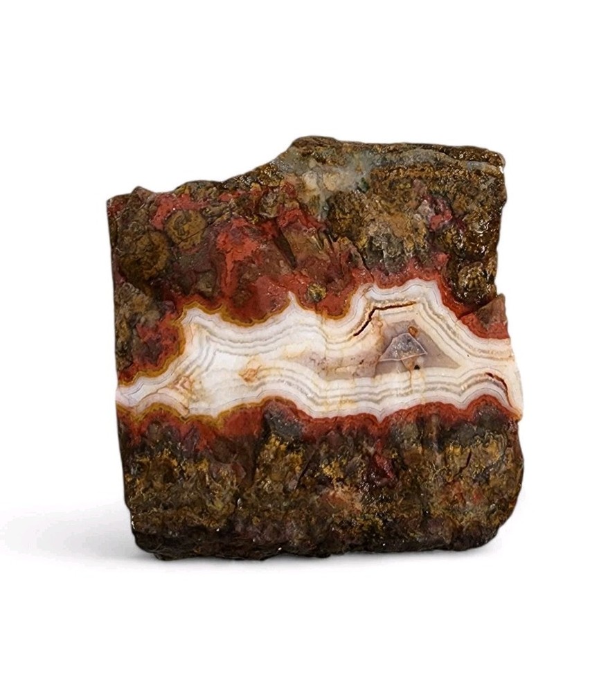Seam Agate Faced Rough Morocco 72.2 grams.