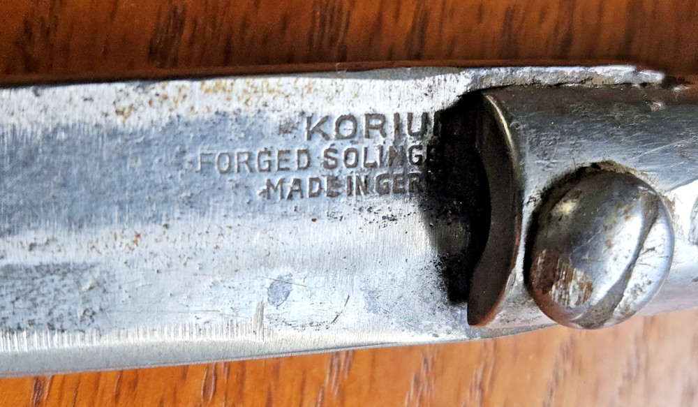 Rare & Unique Tool! Korium Blade with Screwdriver Handle Adjustable Germany