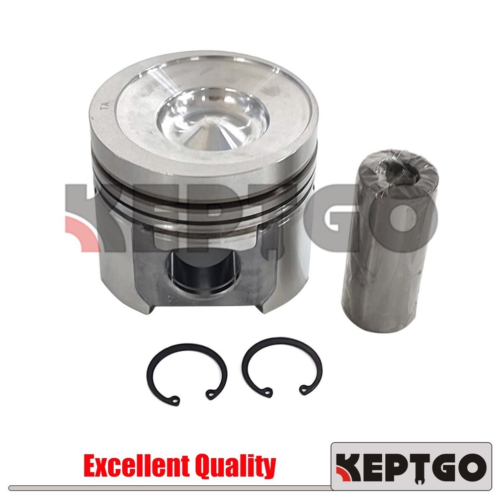 1pc 4D95 Piston With Piston Ring Set STD For Komatsu