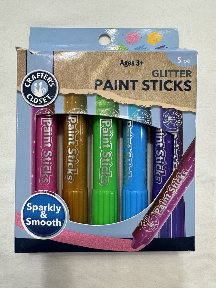 Crafters Closet 5 Pc Paint Sticks