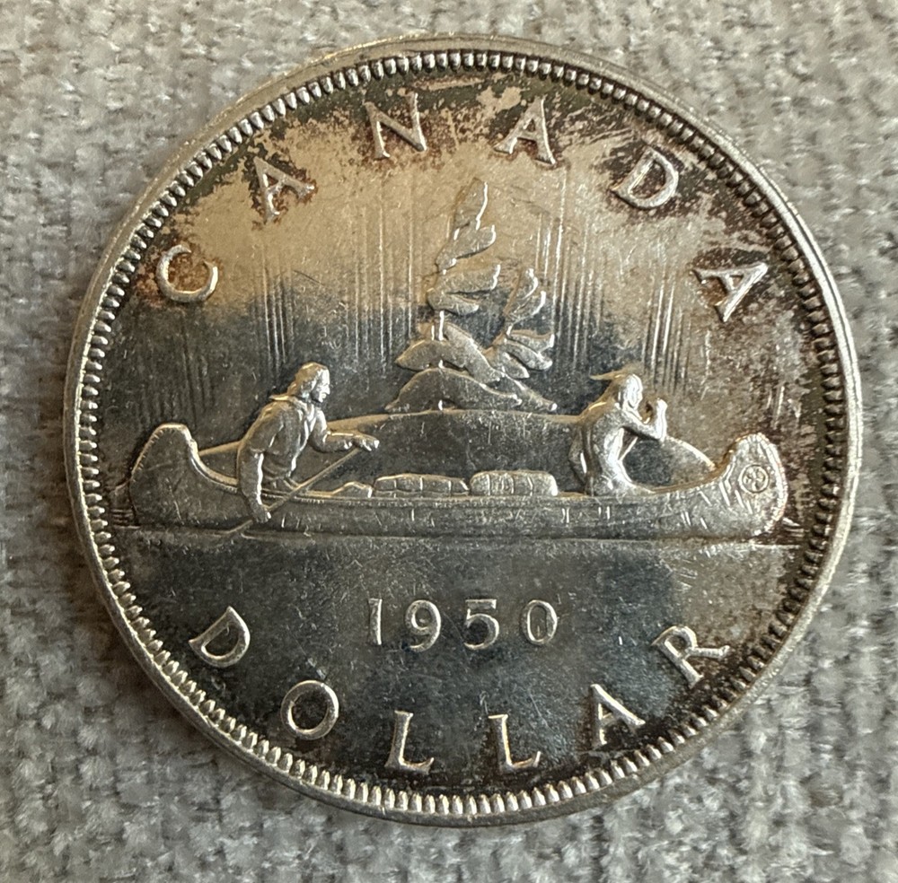 1950 Canada Silver Dollar
