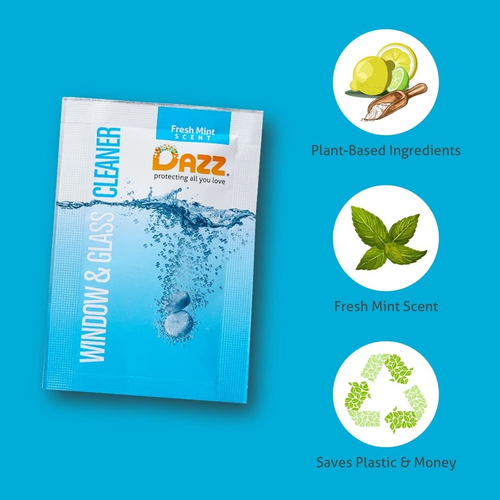 Dazz Window and Glass Cleaner Starter Kit (1 &
